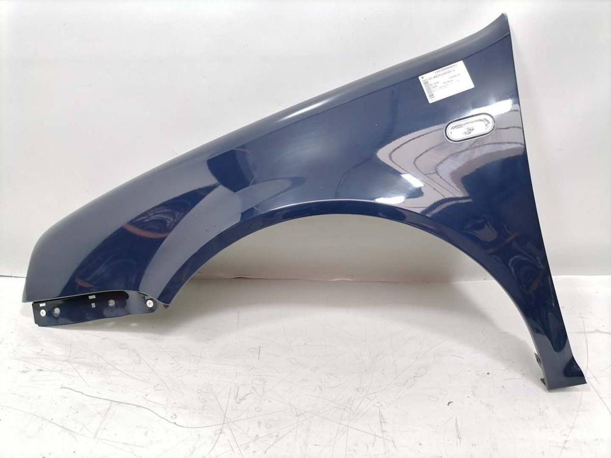 VW Golf 4 original Kotfl&uuml;gel vorn links LA5G Perlblau Bj.2006